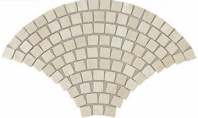 600110000838 Ivory Comet Mosaic