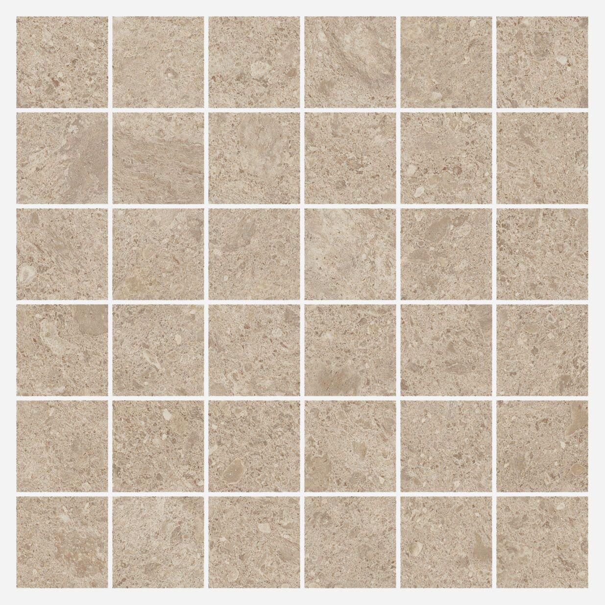 610110000348 Cream Mosaico