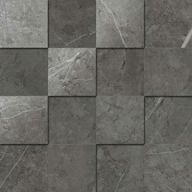 620110000055 Antracite Mosaico 3D