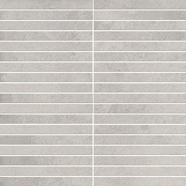 610110000412 Mosaico Silver Strip