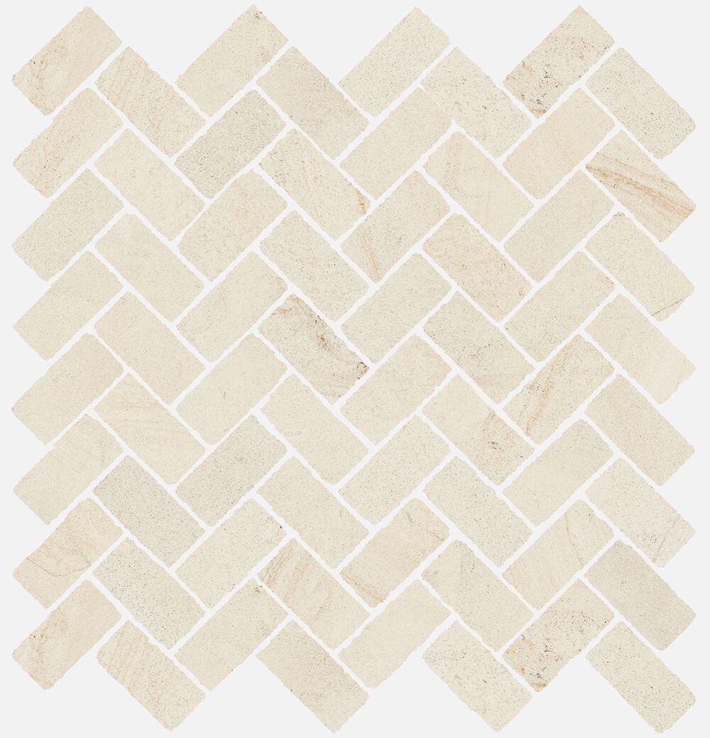 White Stone Mosaico Cross