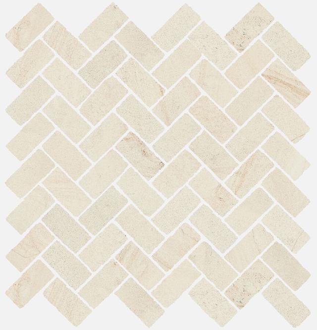 White Stone Mosaico Cross
