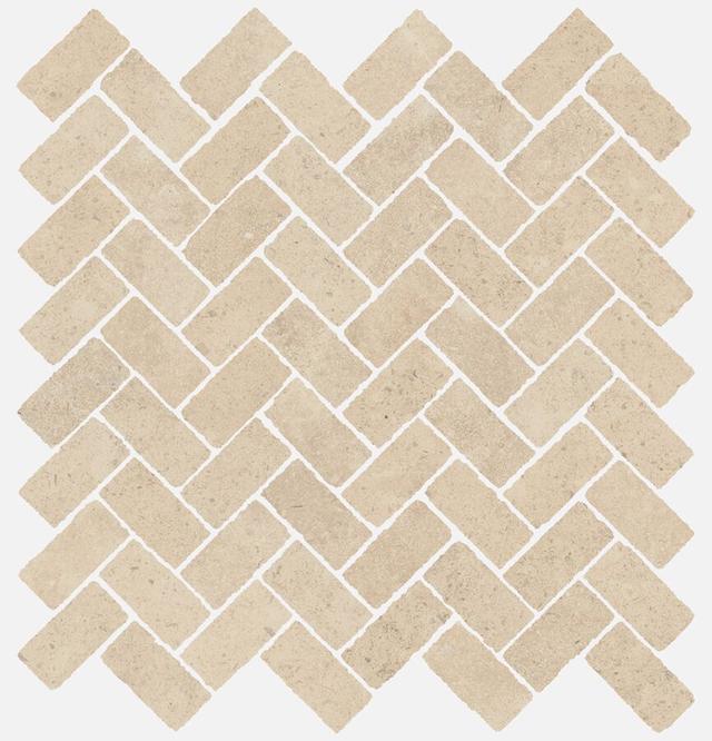 Beige Stone Mosaico Cross