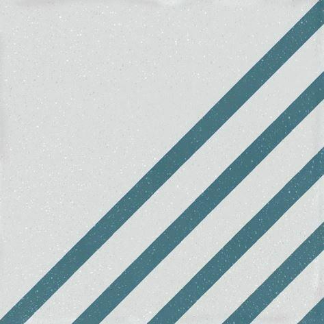 Dash Decor White Blue 107205