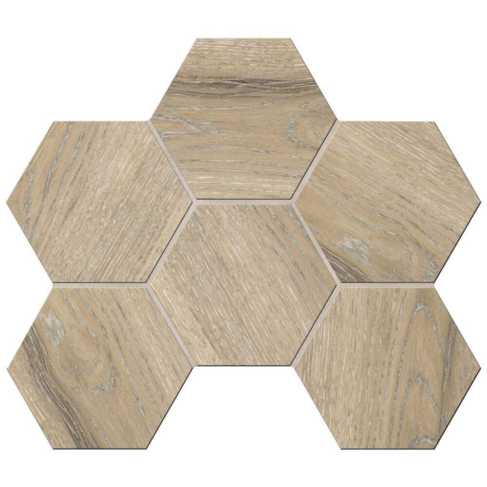 Rusty Beige DA02 Hexagon