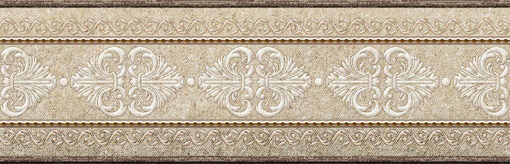 Cenefa Damasco Beige