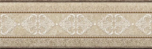 Cenefa Damasco Beige