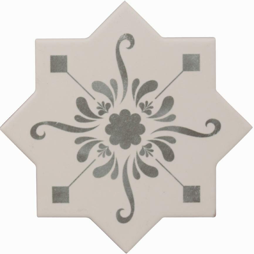 Star Dec Stencil Grey