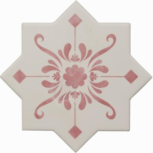 Star Dec Stencil Coral