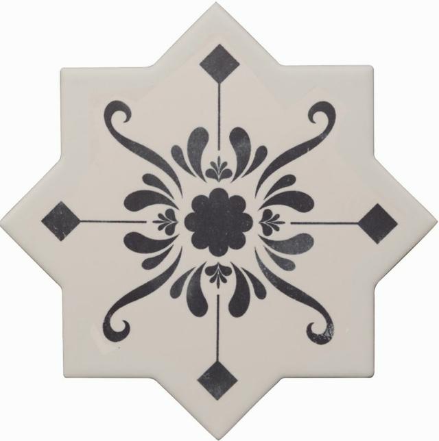 Star Dec Stencil Navy