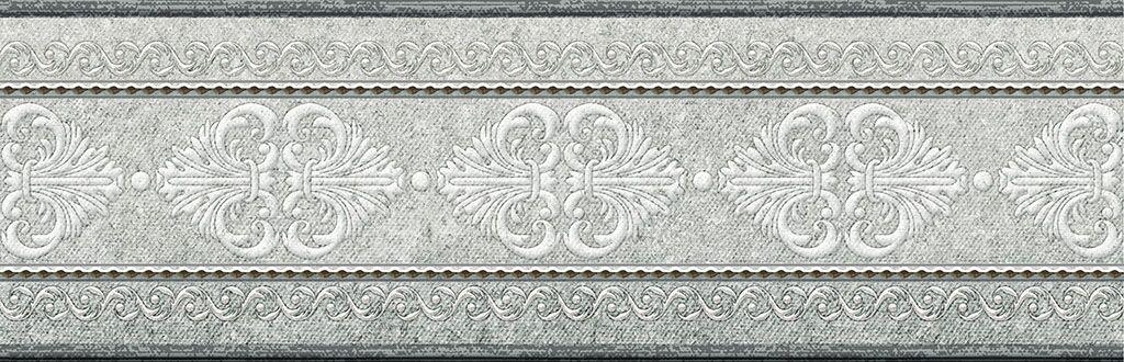 Cenefa Damasco Grey