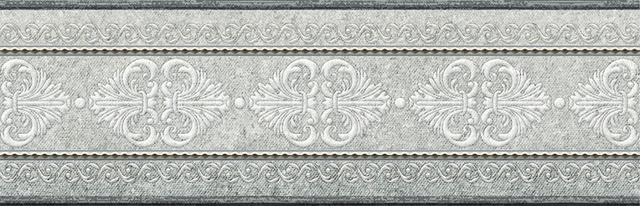 Cenefa Damasco Grey