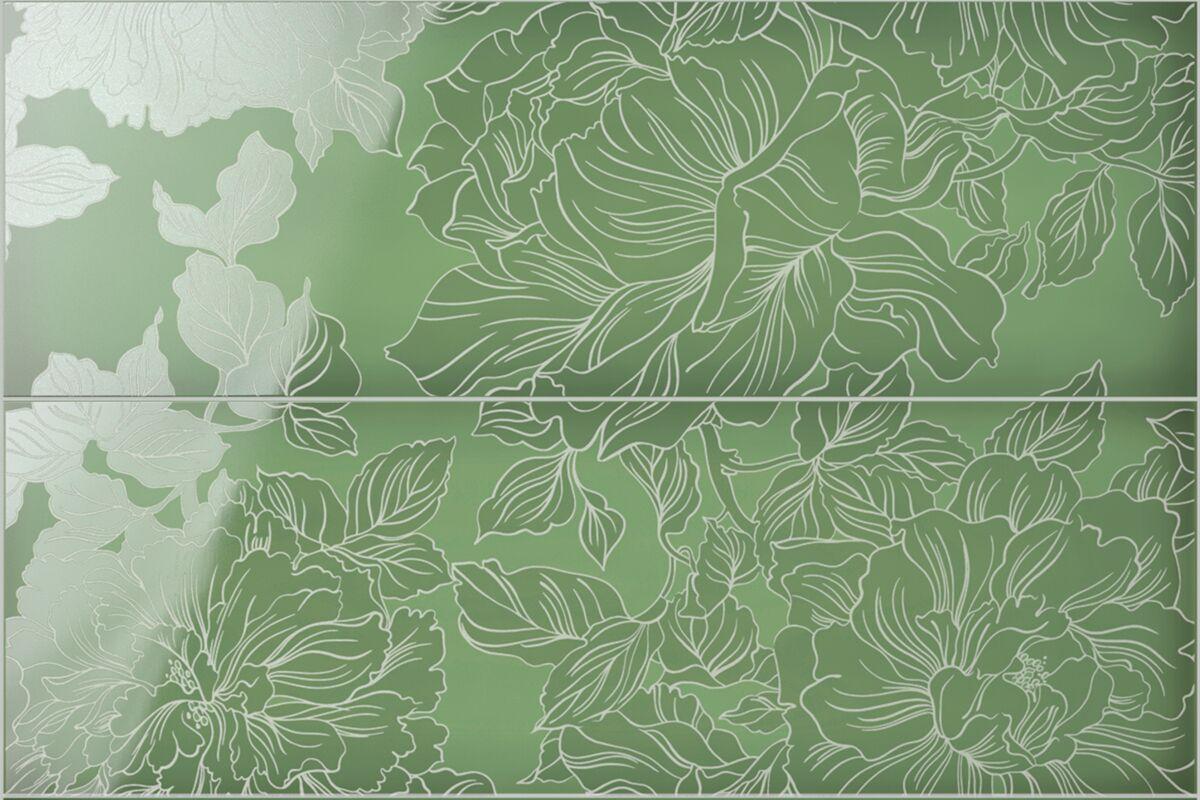 Slide Composition Flowers Emerald