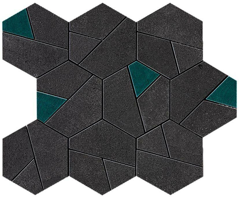 AN7A Tarmac Mosaico Hex Jade