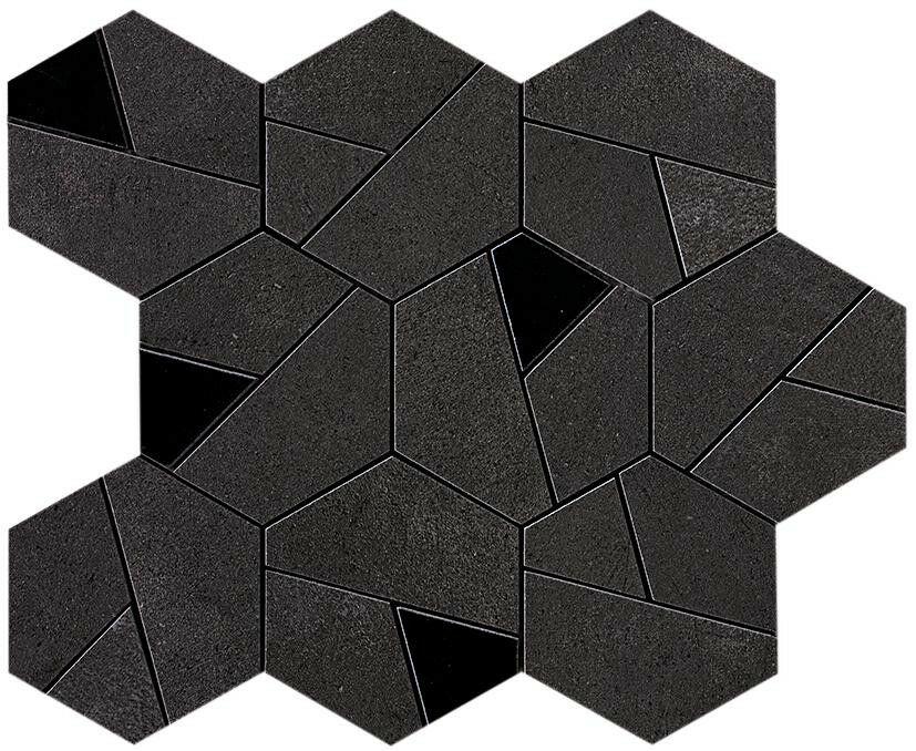 AN7B Tarmac Mosaico Hex Black