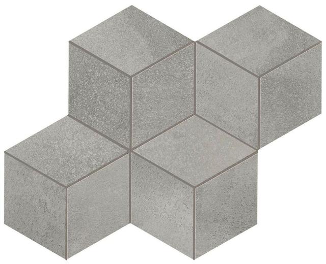 A0UO Aluminium Mosaico Esagono Matt