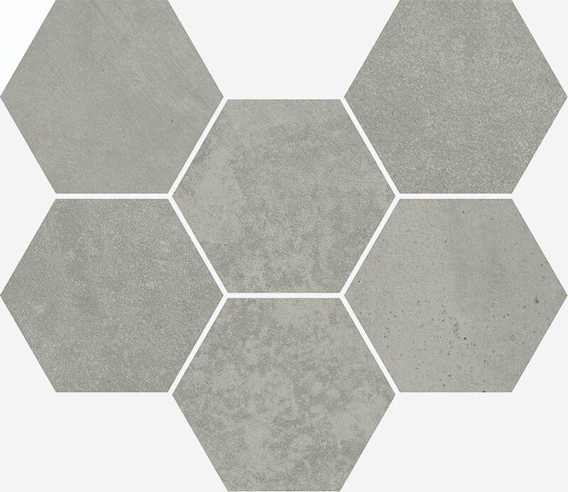 Mos. 620110000109 Grey Hexagon