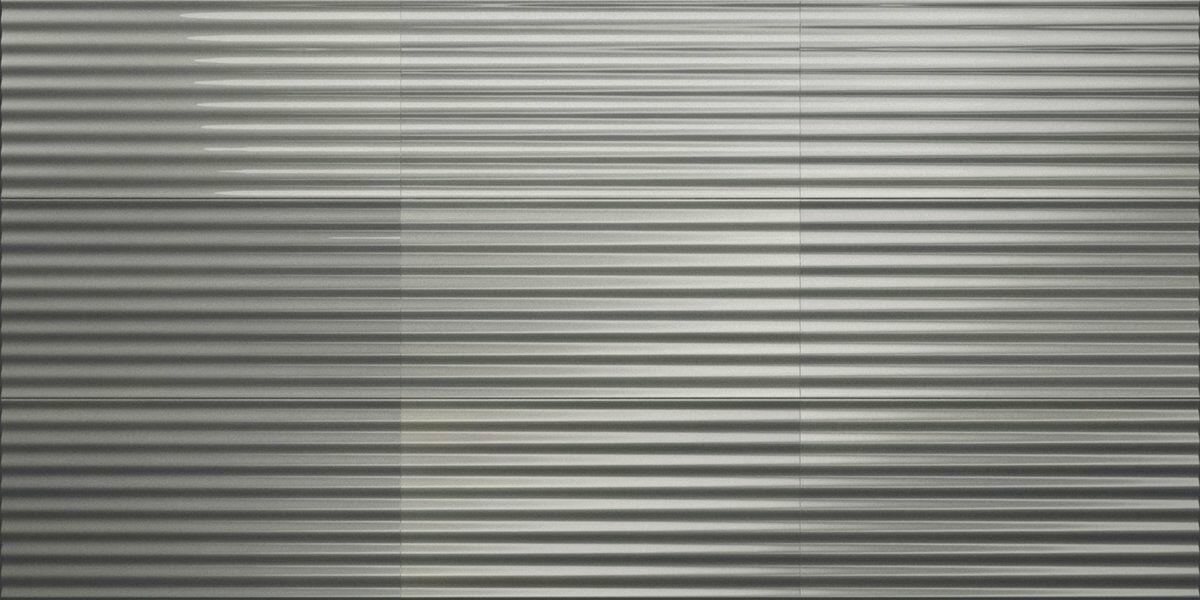 Ribbed Oxide Metal Grey