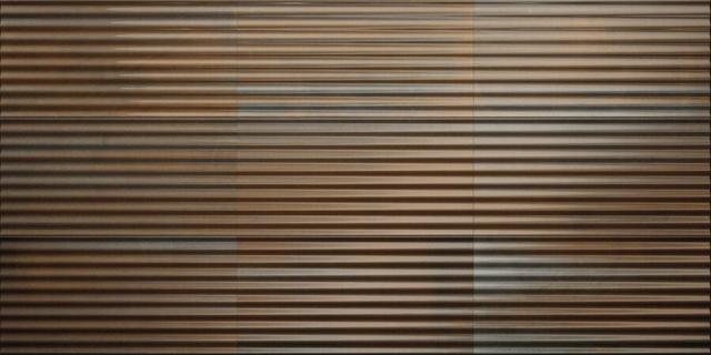 Ribbed Oxide Metal Rusty