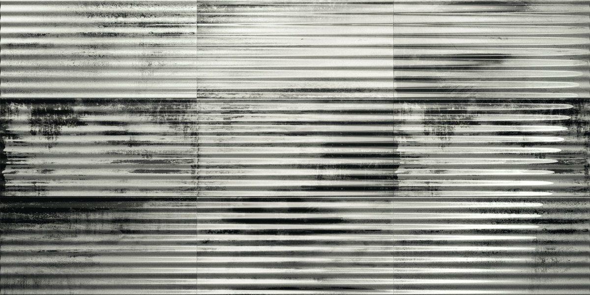 Ribbed Oxide Metal White