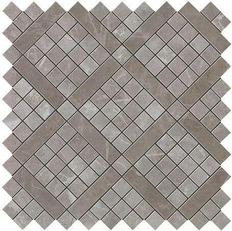 9MVD Grey Fleury Diagonal Mosaic