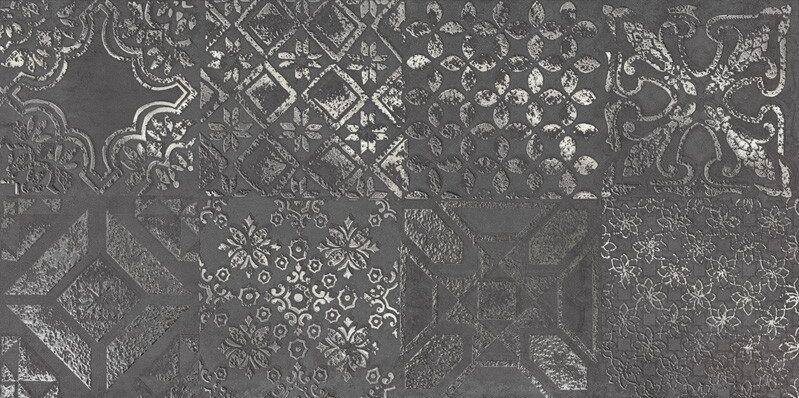 PATLAPBLA60 Dec Patchwork Black Lapp