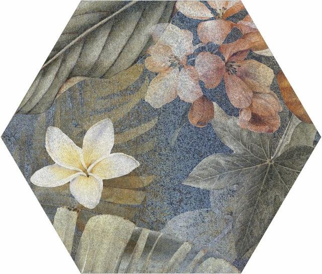 Hibiscus Blue Matt Hexa