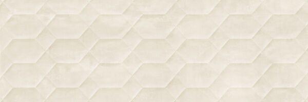 R79R Resina Avorio Struttura Bee 3D rett. 40x120