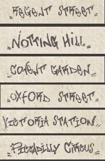 Underground Ins. Streets s/6 Notting Hill