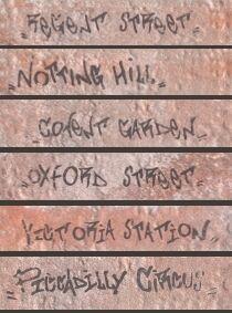 Underground  Ins. Streets s/6 Piccadilli