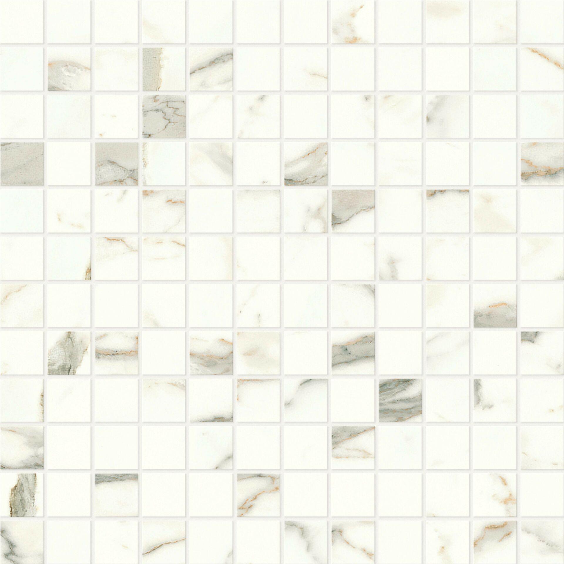A424 Calacatta Prestigio Mosaico Lappato