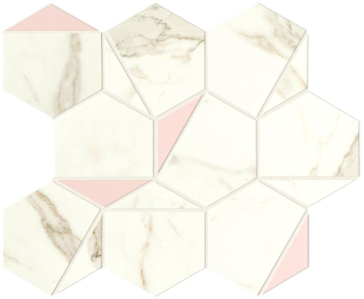 A4WS Calacatta Prestigio Rose Hex