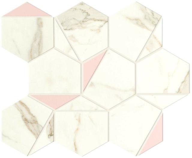 A4WS Calacatta Prestigio Rose Hex