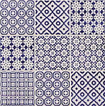 Batik Deco Cobalto