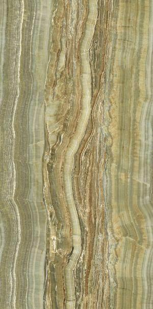 GREEN ONYX VEIN Cut Luc. Shiny