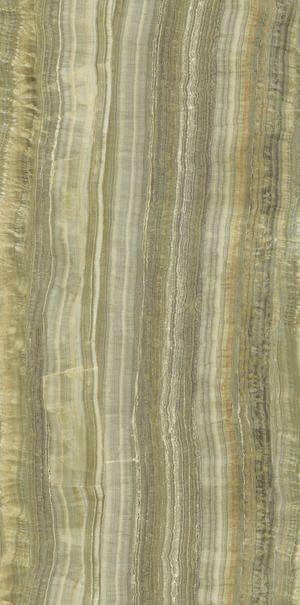GREEN ONYX VEIN Cut Luc. Shiny