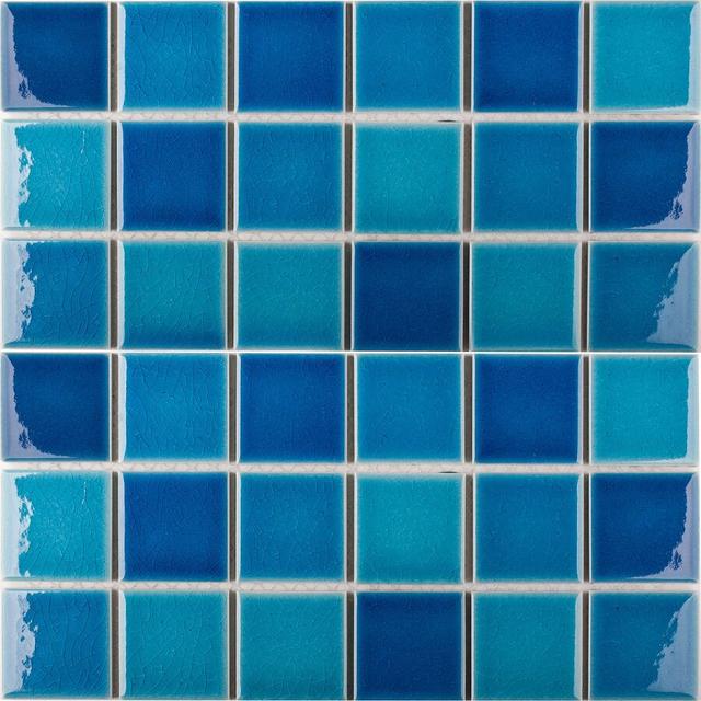 Crackle Blue Mixed Glossy (LWWB84555)