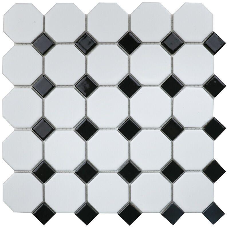 Octagon small White/Black Matt (NXWN51488/IDLA2575)