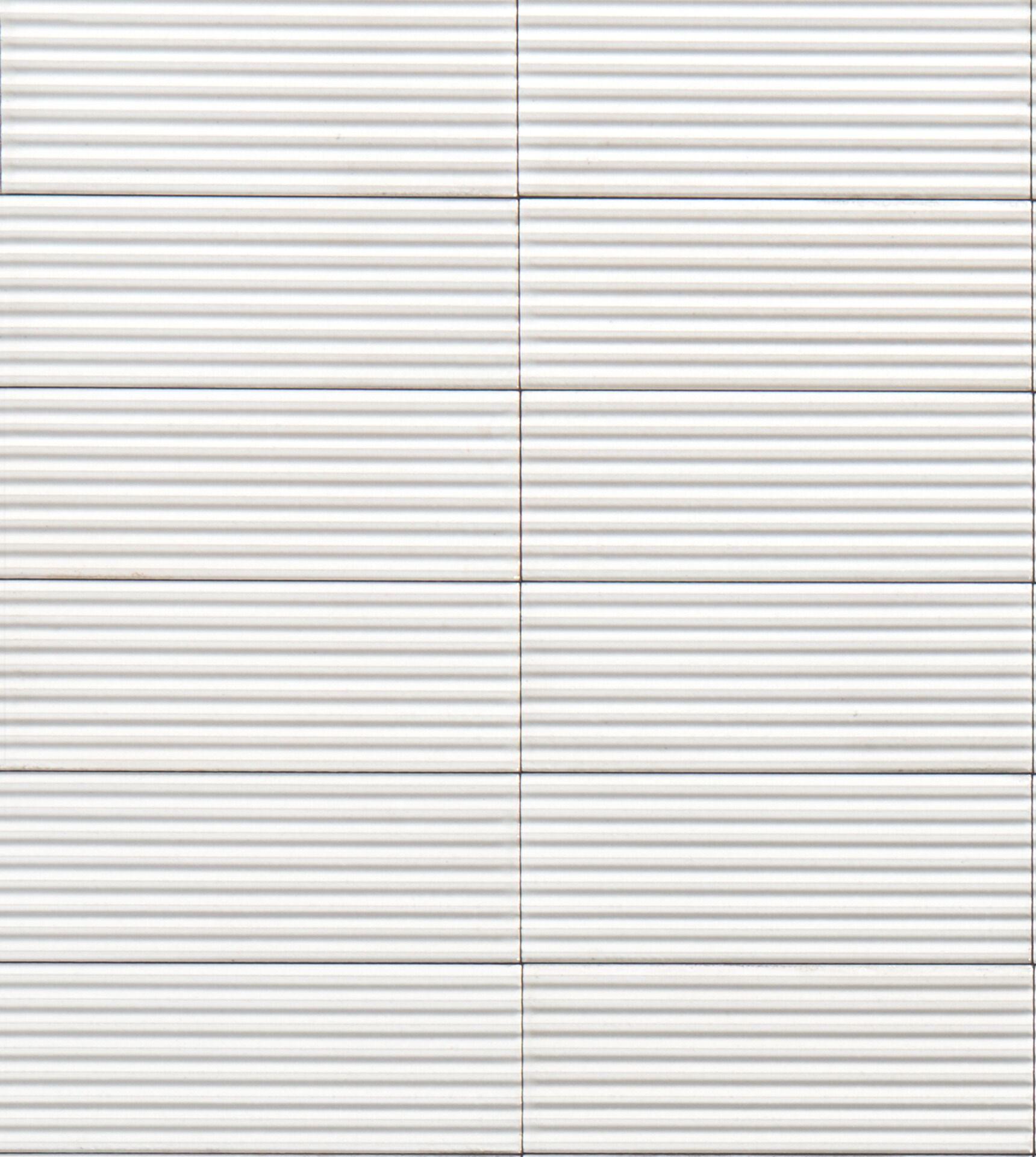 M96H Struttura Pleat 3D Bianco