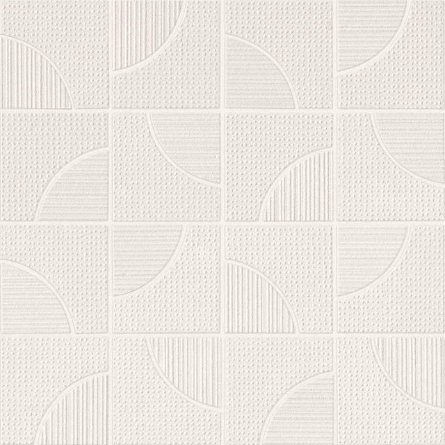 A6SK White Mosaico Arch
