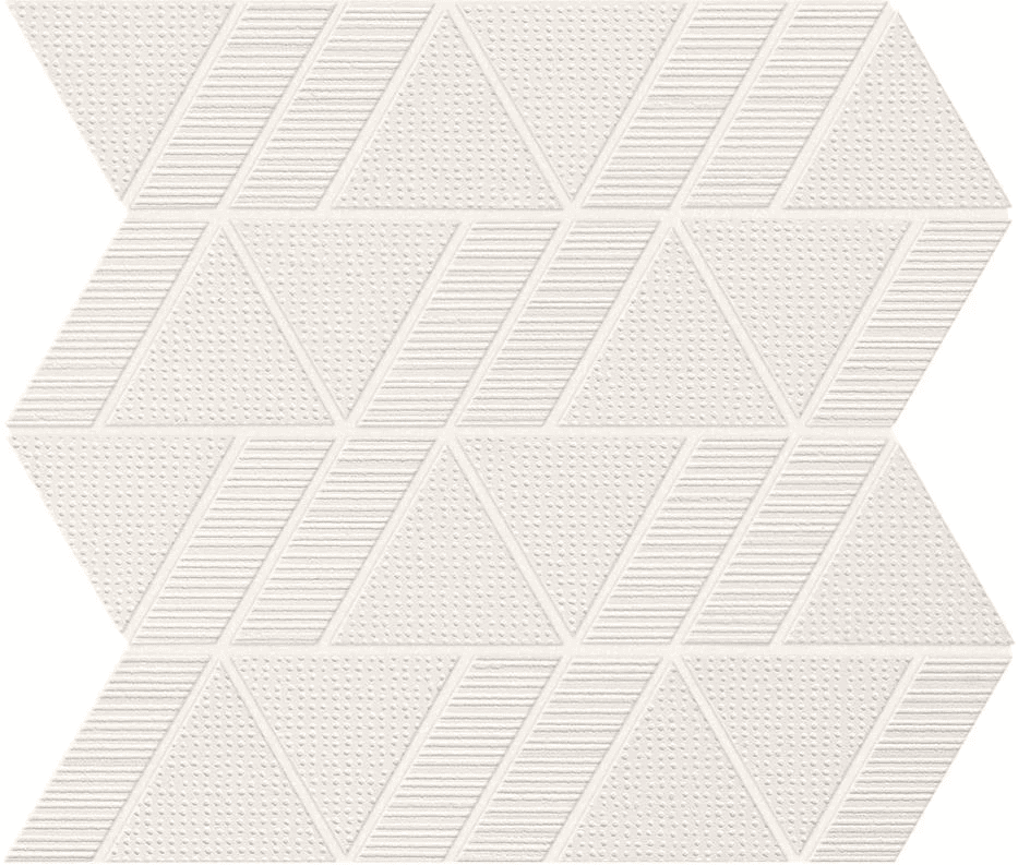 A6SP White Mosaico Triangle