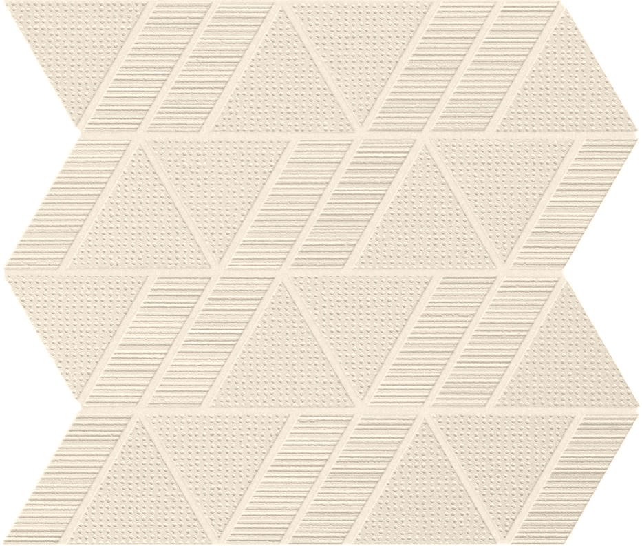 A6SQ Cream Mosaico Triangle