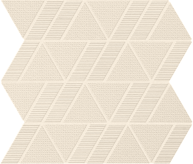 A6SQ Cream Mosaico Triangle