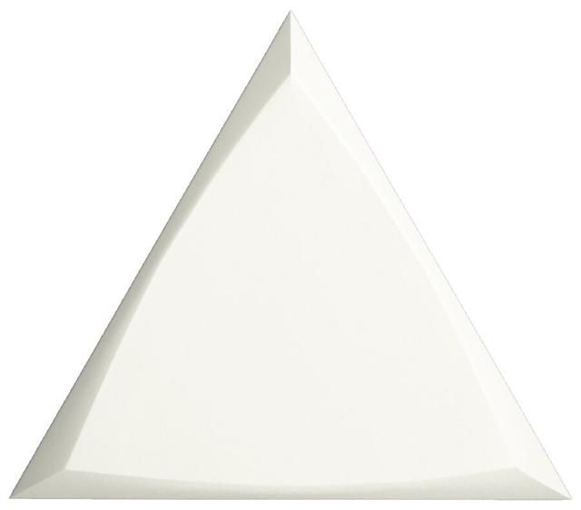 Evoke Triangle Channel White Matt 218249