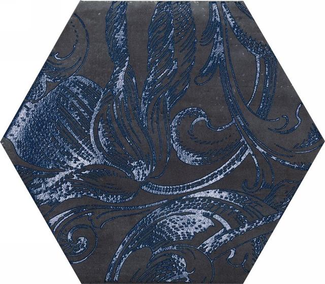 Fuoritono Esagona Fuoridamasco Blu S/6