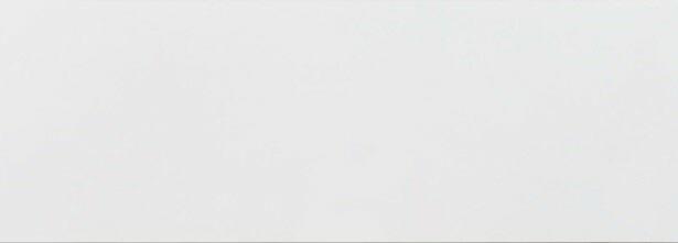 Flat brillo blanco 25x70