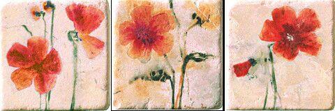 Marble Style Inserto S/3