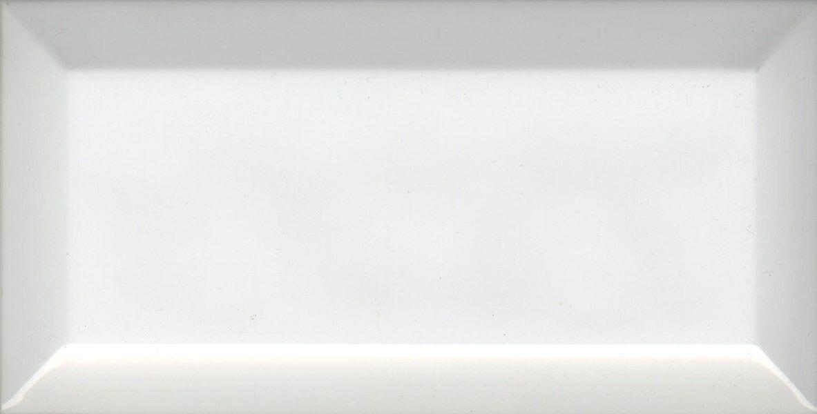 Biselado Blanco Brillo 10x20