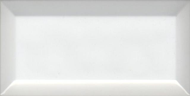 Biselado Blanco Brillo 10x20