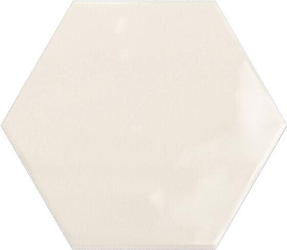 PT03135 Hex Ivory Glossy